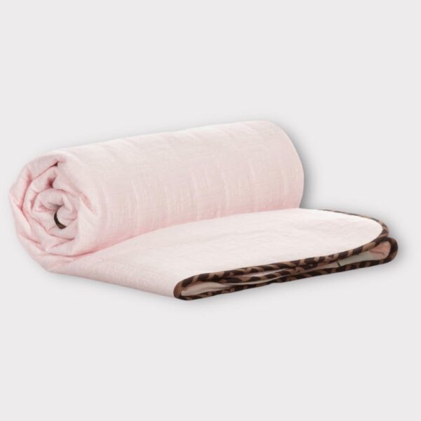 fendi pink blanket